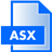 ASX File Extension Icon 48x48 png
